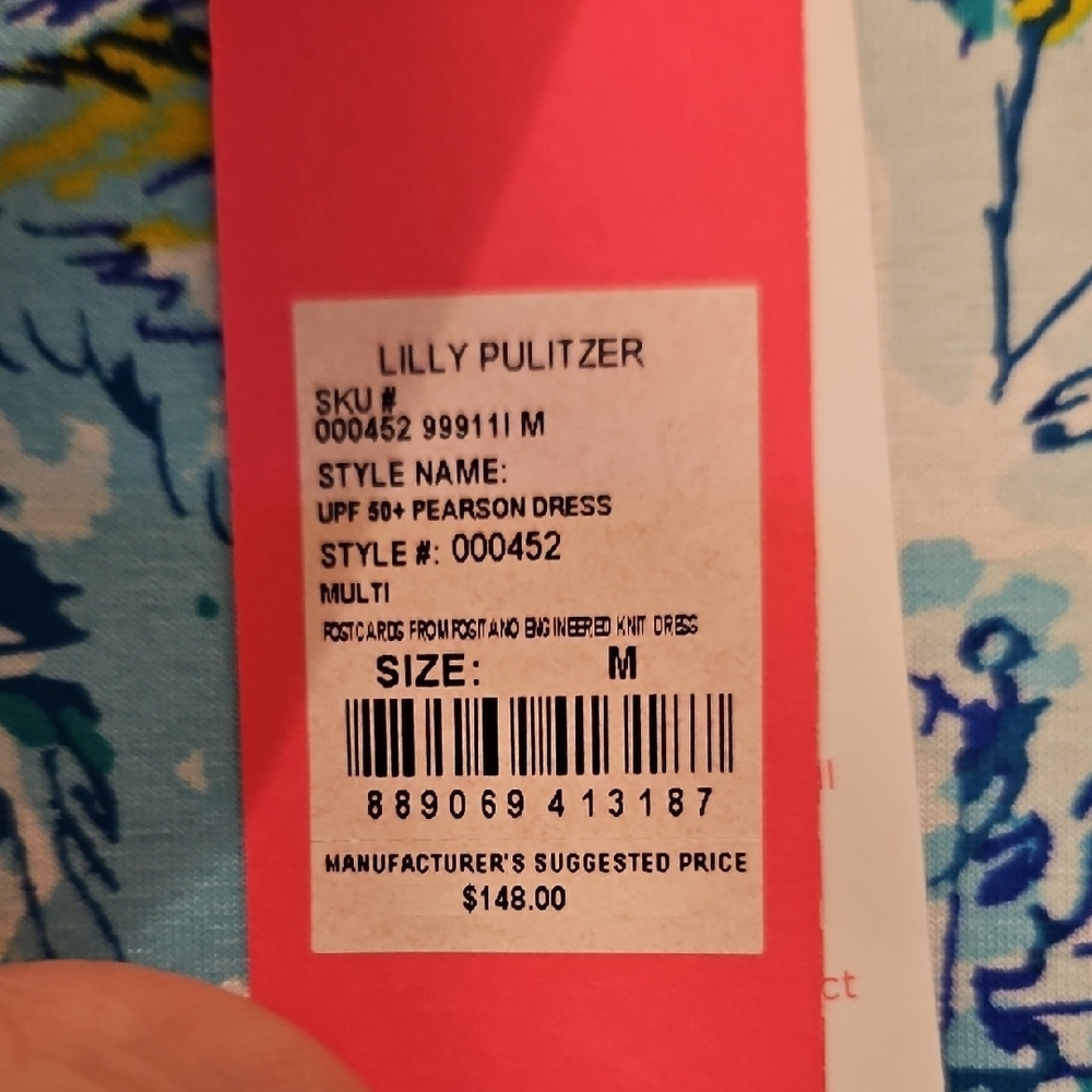 NWT Lilly Pulitzer Postcards From Positano Pearson Dress - Picture 2 of 5